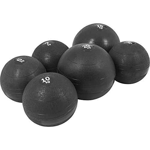 Slamball Gummi Medizinball Fitnessball Trainingsball No Bounce Gorilla Sports Farbe 3 KG