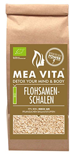 MeaVita Bio Flohsamenschalen, 99% rein