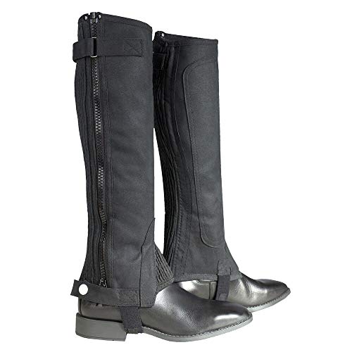 Horze Amara Mini Chaps Damen - Black(BL) - L