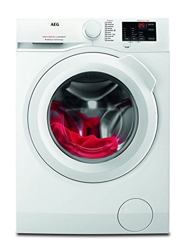 AEG L6FB54680 Waschmaschine / 8,0 kg / Leise / Mengenautomatik / Nachlegefunktion / Kindersicherung / Schontrommel / Wasserstopp / 1600 U/min