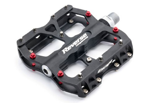 Reverse Escape Flat Fahrrad Pedal schwarz