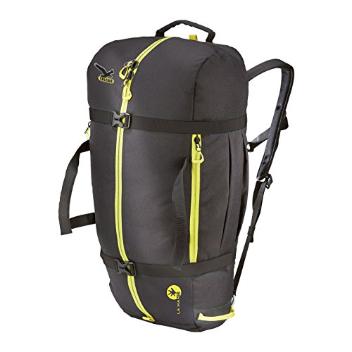SALEWA Seilrucksack Ropebag XL, Black/Citro, 62 x 32 x 1 cm, 1 Liter, 00-0000004369_91