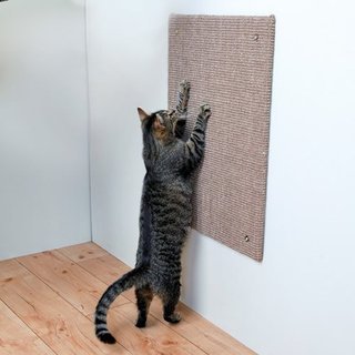 Trixie Aufhängbares Kratzbrett für Katzen, 50 x 70 cm, braun