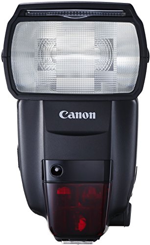 Canon 600EX II-RT Speedlite Blitzgerät (EOS Blitzgerät mit integriertem Funk-Auslöser, Leitzahl 60, Geeignet für entfesseltes Blitzen) schwarz
