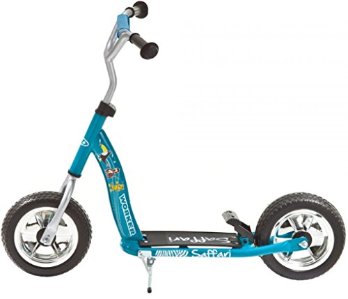 Scooter Saffari 100 blau Kinderroller Rücktrittbremse