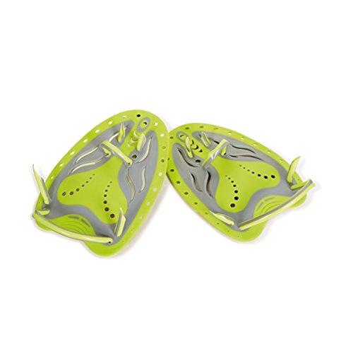 Zoggs Matrix Hand Paddles - M Trainingsequipment, Green, M
