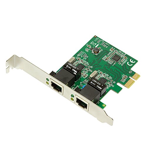LogiLink PC0075 PCI Express Karte mit 2-Port Gigabit LAN