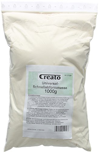 Schnellabformmasse 1000 gramm im Polybeutel, Alginat Abformmasse
