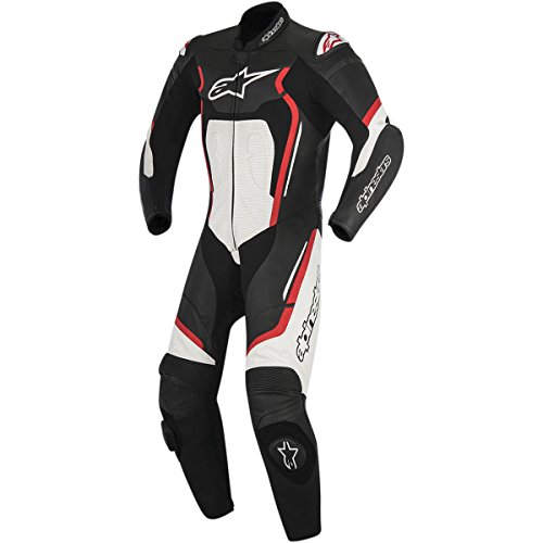 Alpinestars Motegi V2 1-Teiler Lederkombi 54 Schwarz/Rot/WeiÃŸ