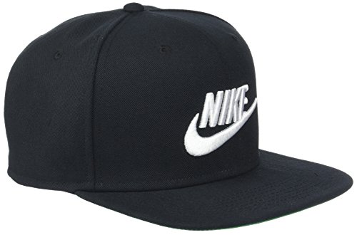 Nike Pro Futura Schirmmütze, Black/Pine Green/White, One Size