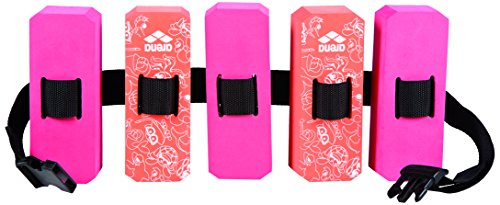 arena Kinder Unisex Schwimmgürtel Schwimmhilfe Flotation Belt 2 zum Umschnallen (EU Sicherheitsstandard), Red-Orange (530), One Size