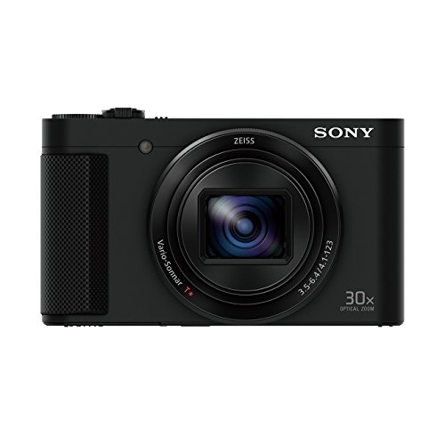 Sony DSC-HX90 Kompaktkamera (30x opt. Zoom, 60x Klarbild-Zoom, 7,5 cm (3 Zoll) Display, 5-Achsen Bildstabilisator, Full HD Video) schwarz