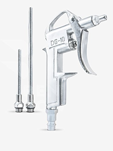 Benbow Druckluft Ausblaspistole+ Langer Düse Druckluftpistole Ausblaspistole Druckluft Reinigungspistole mit Kurzer passend für Kompressoren