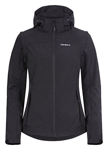 Icepeak Damen Softshell Jacket Leonie, Black, 42, 554805682I