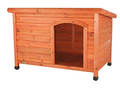 Trixie 39553 natura Flachdach-Hundehütte, XL: 116 × 82 × 79 cm