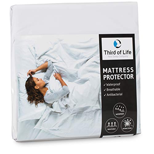 Matratzenschoner 120x200 wasserdicht | Atmungsaktive Matratzen-Auflage | Anti-Milben Bezug unter Spann-Bettlaken | Wasserundurchlässiger Matratzenschutz | Hygienischer Matratzen-Topper 120 x 200 cm