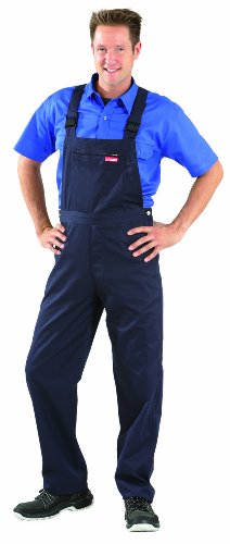 PLANAM Arbeits-Latzhose MG 260 - hydronblau - Größe: 62