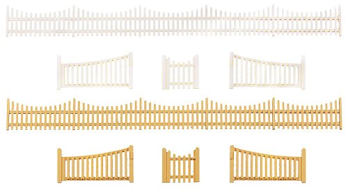 FALLER 272406 - Gartenzaun mit Tor