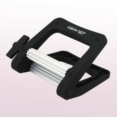 Comair 7000673 Tubenpresse Rubberrized, 10 x 10 cm, schwarz