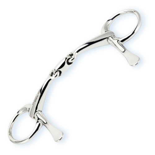 Stübben Gebiss 2231 1/2 Schenkeltrense Easy Control doppelt gebrochen - 13,5 cm