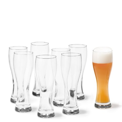 Leonardo 017200 Set/8-teilig Weizenbierglas Maxima