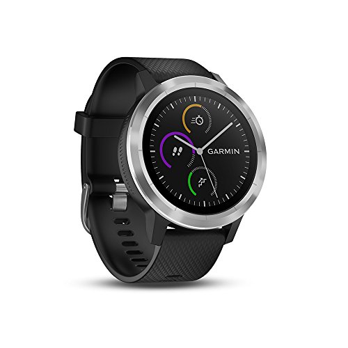 Garmin vívoactive 3 GPS-Fitness-Smartwatch - vorinstallierte Sport-Apps, kontaktloses Bezahlen Pay