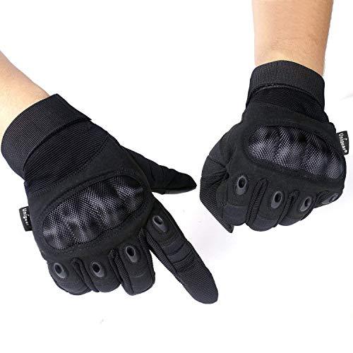 Unigear Motorrad Handschuhe Herren, mit schmalem Riegel, Leichte Sommerhandschuhe auch geeignet für Taktische Handschuhe, Skifahren, Militär, Airsoft Outdoor Handschuhe