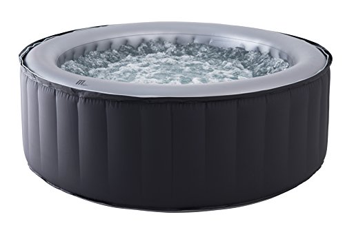 MSPA Edition Luxus mSpa Marke 2018 Aufblasbarer Schnellheizender Whirlpool Jacuzzi für drinnen und draußen, 2 bis 4 Personen Plus 3-in-1 Tester Paket und kostenlose Gepäckwaage (Nur Whirlpool)