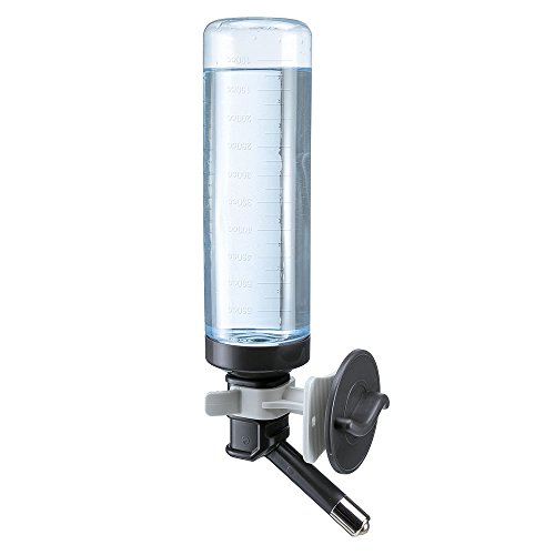 Ferplast 71981099 Trinkflasche Drinky Dog für Metallgitter, Maße: 7 x 11 x 31 cm