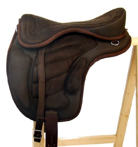 A&M Reitsport Baumloser Wanderreit Sattel Liberty Braun Zubehör, Größe:12 Zoll