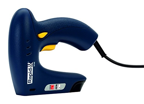 Rapid Leichter Elektrotacker, Für kleine Heimarbeiten, Ergonomisches Design, E100, 5000578