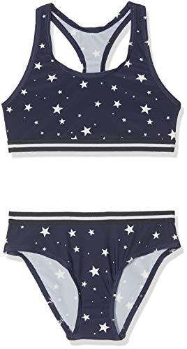 kinder bikini asymmetrisch roze
