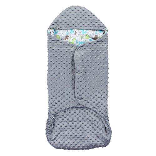 TupTam Baby Einschlagdecke für Babyschale Wattiert