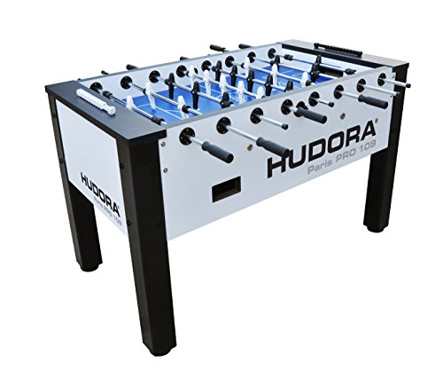 HUDORA Kickertisch Profi Paris PRO 109 - Tischkicker, Fußball-Tisch, 71460