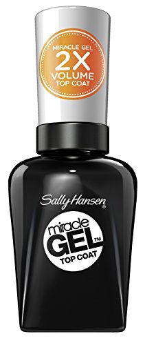 Sally Hansen Miracle Gel Überlack ohne künstliches UV-Licht, versiegelnder Gel Top Coat, glänzend, mit Gel-Finish, transparent, (1 x 14,7 ml)
