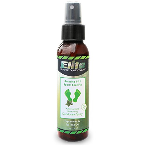 Elite Sportz Schuh- und Fußgeruch Deo-Spray - Füße schuhdeo is 100% natürliche mit Teebaumöl und Pfefferminzduft