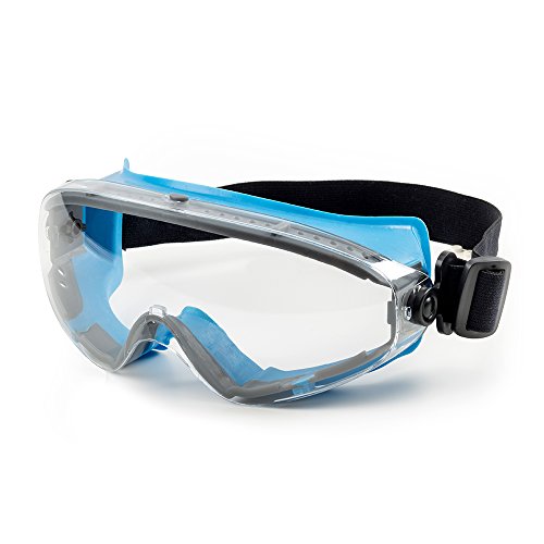 SolidWork Schutzbrille mit kratzfester Scheibe und Panoramablickfeld in Premiumqualität | Sicherheitsbrille mit perfektem Tragekomfort