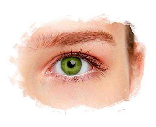 eyelee - Farbige Kontaktlinsen, Quartz, Monatslinsen OHNE Stärke, hohe Deckkraft, angenehmes Tragegefühl, natürlicher Look, 2 Stück