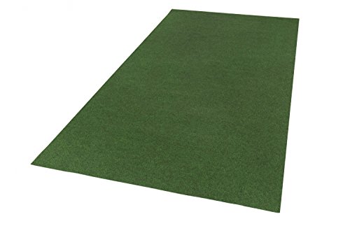 Andiamo Kunstrasen Field, Rasenteppich mit Drainage-Noppen, Festmaß Teppich, Polypropylen, Grün, 400 x 200 x 0,4 cm