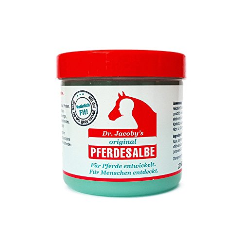 Dr. Jacoby´s original Pferdesalbe 300ml -Der Geheimtipp zur schnellen Hilfe bei: Gelenkbeschwerden, Rückenverspannungen, müden Muskeln und Muskelkater