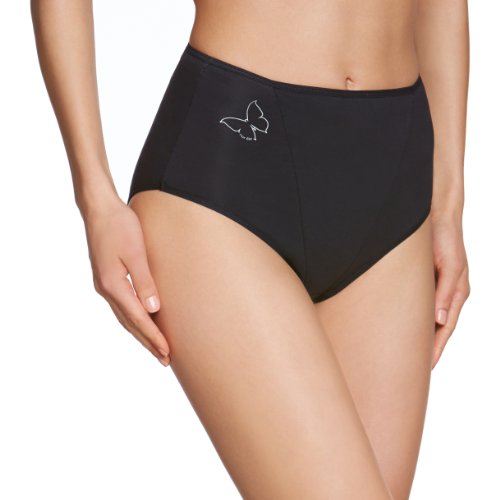 Nur Die Damen Slip 812561/Formslip Cotton, Gr. 48/50, schwarz (schwarz 094)