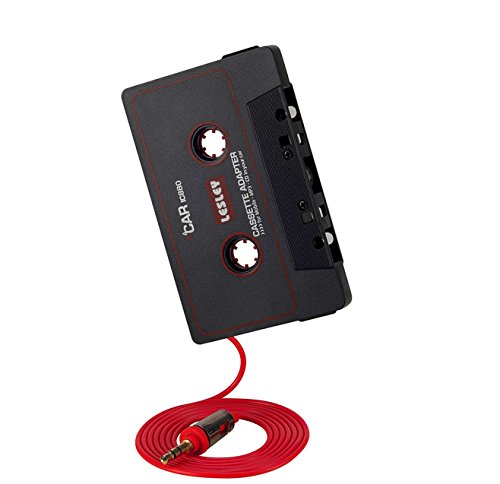 Phone Star AUX Kassette Autoradio Adapter mit 3,5mm Klinken Kabel [leichtgängiges Laufwerk] Car Tape kompatibel mit iPhone, Android Smartphones, MP3-Player