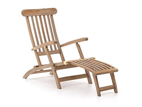 ROUGH-X Deckchair Teakholz Gartenliege