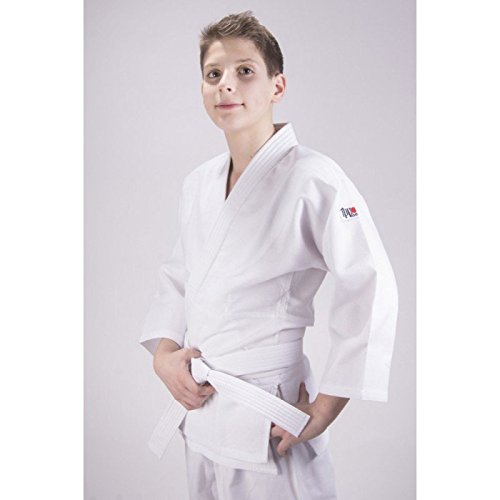 Ippon Gear Kinder Judoanzug Beginner, weiß, 140, JI250