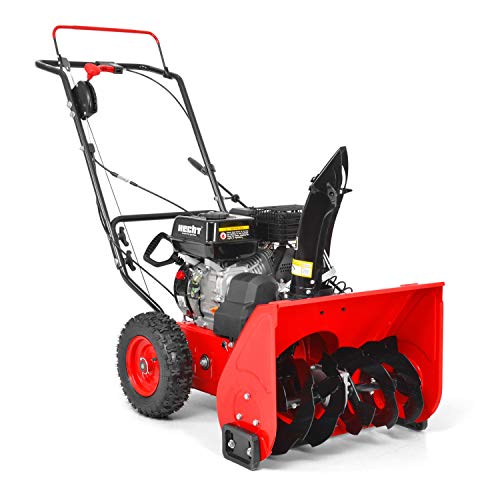 Hecht 9555 Benzin-Schneefräse (56 cm Räumbreite, 4 kW / 5,5PS, 4-Vorwärts-, 1 Rückwärtsgang)