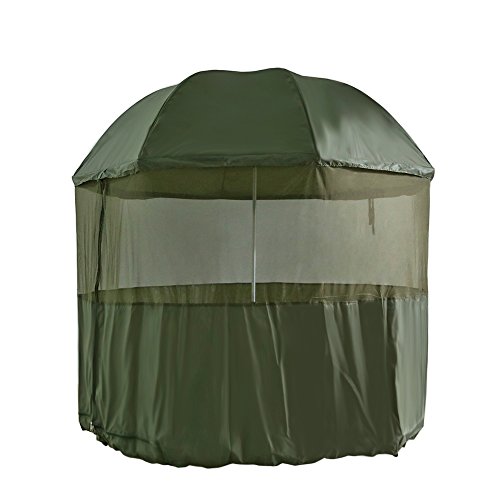 MK-Angelsport 'Master Moskito Schirmzelt Dome Angelschirm Karpfenzelt Angelschirm Brolly Schirm