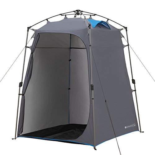 Qeedo Quick Shower Cabin, Duschzelt und Mobile Umkleidekabine (Blickdicht)