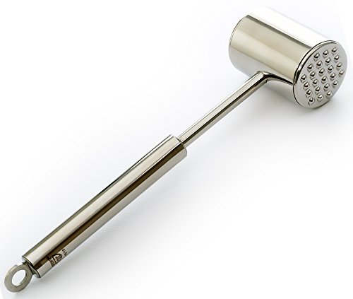 GRÄWE Fleischhammer Edelstahl 18/10 mit zwei Bearbeitungsflächen