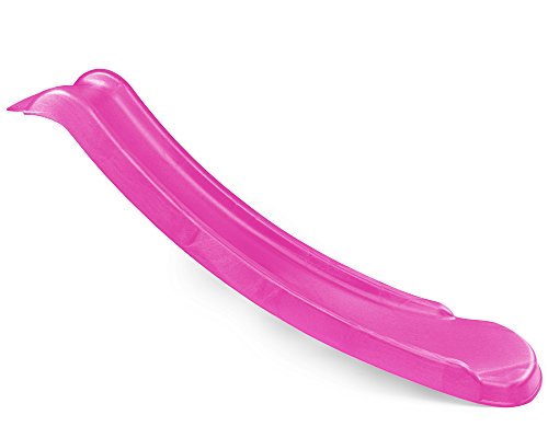 Ondis24 Wellenrutsche Toba 120 cm Rutsche Hangrutsche Anbaurutsche (Pink)