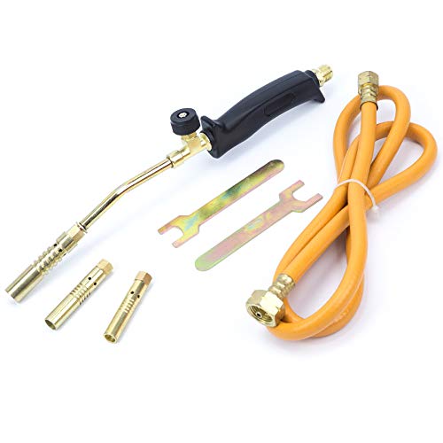 Gasbrenner Handlötset Lötbrenner 4 tlg. Löten Handlötgerät Lötkolben SN0015